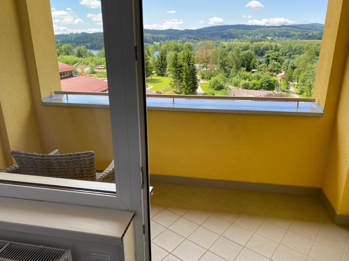 Apartmány wellness Frymburk Esterno foto