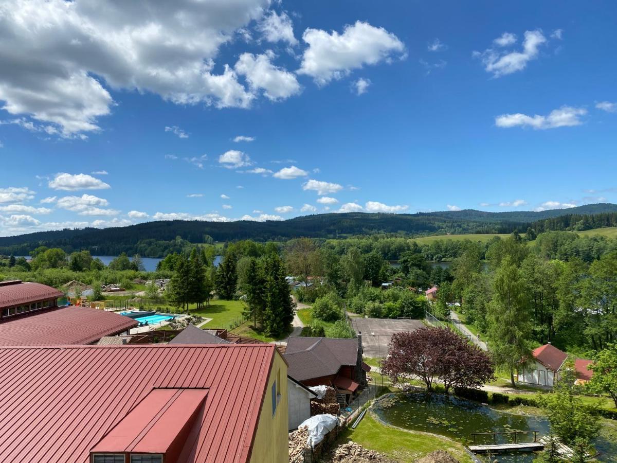 Apartmány wellness Frymburk Esterno foto
