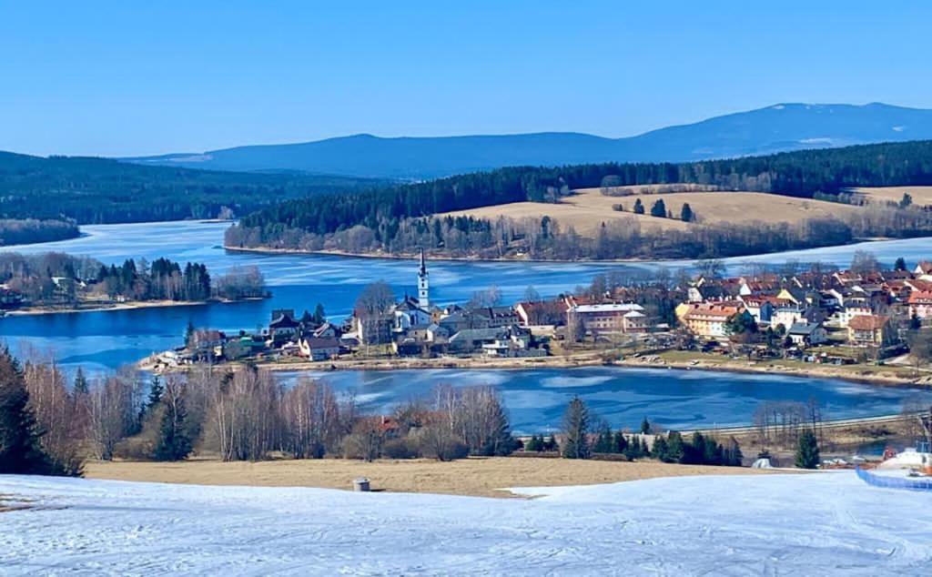 Apartmány wellness Frymburk Esterno foto