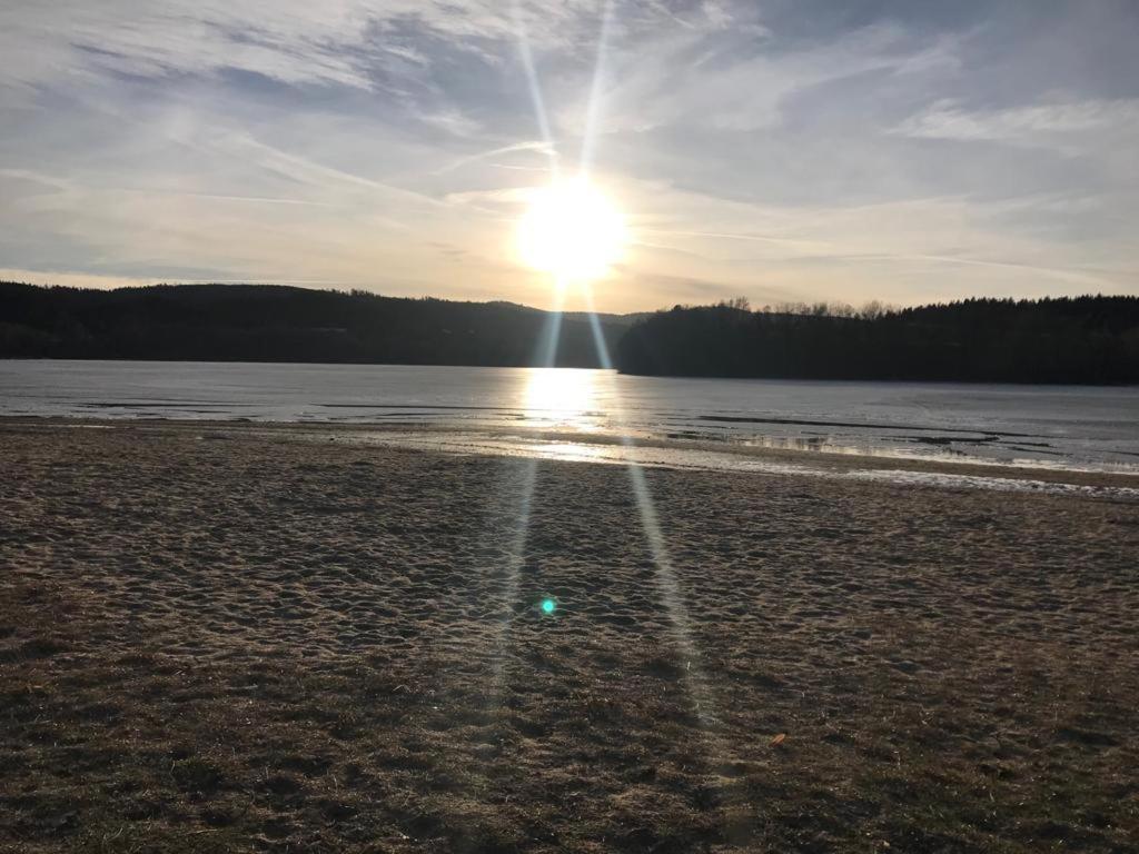 Apartmány wellness Frymburk Esterno foto